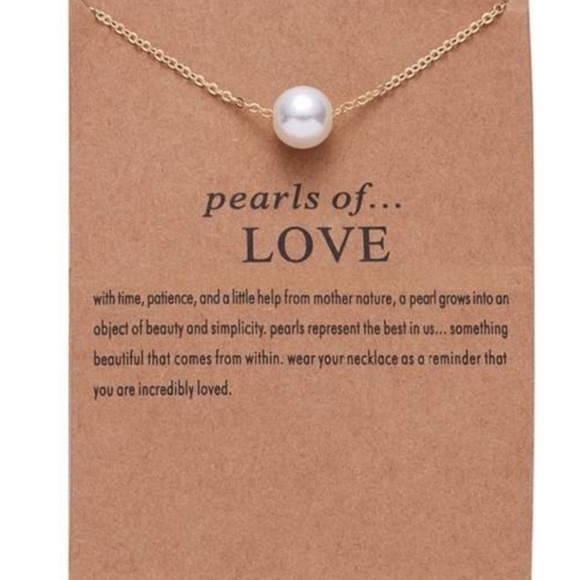 Jewelry - New Pearl of Love Necklace